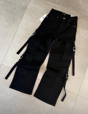 CARGO NEGRO 4 BOLSILLOS