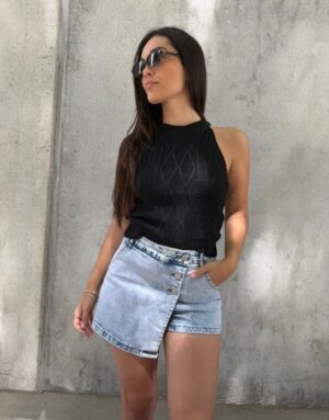 SHORTPOLLERA CRUZADA